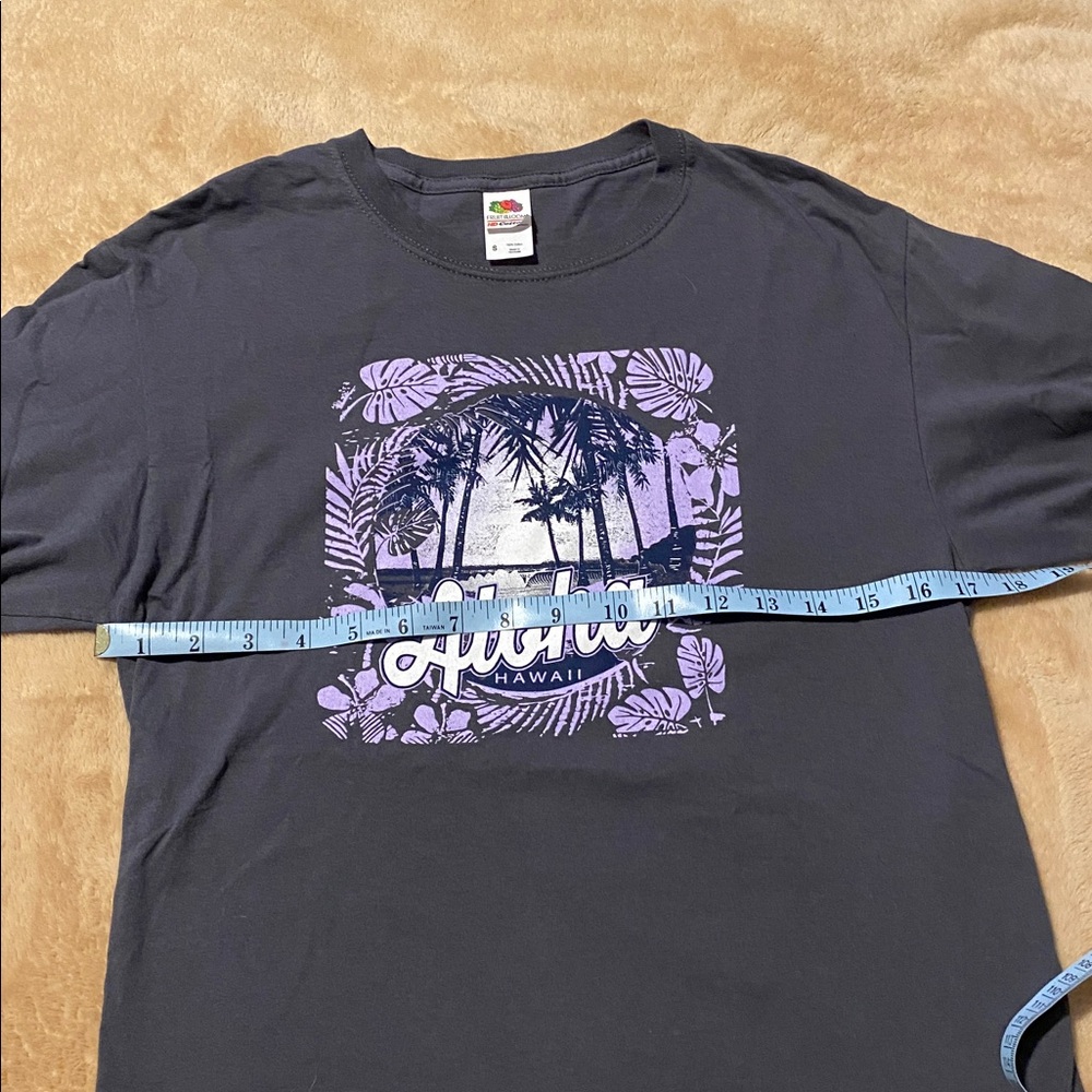 Fruit of the Loom Aloha Hawaiian Tee Shirt Sz S